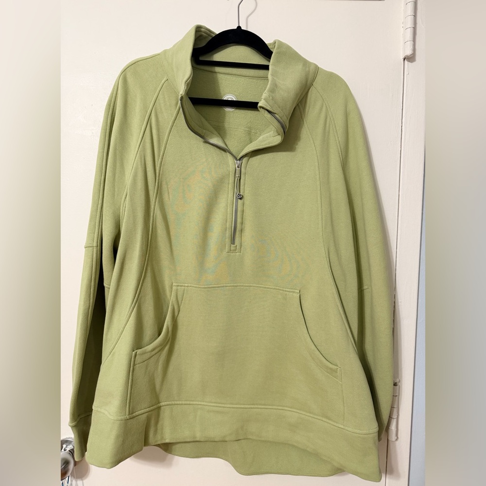 lululemon athletica Olive Cowl Neck Sweater